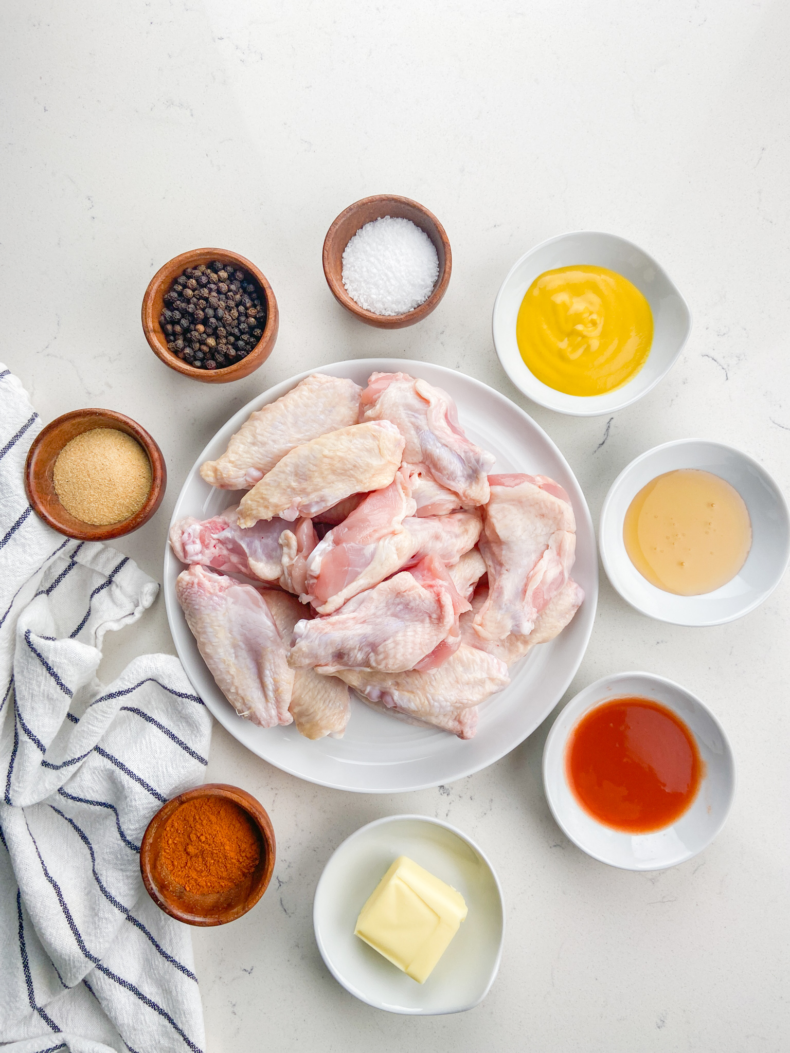 Hot Honey Mustard Wings Recipe Life's Ambrosia