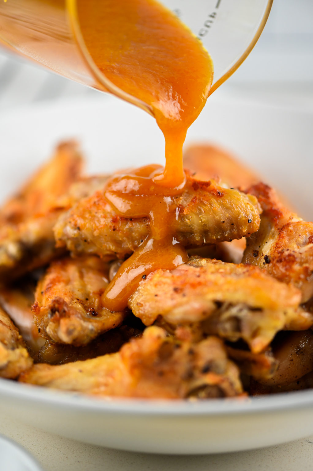 Hot Honey Mustard Wings Recipe Life's Ambrosia