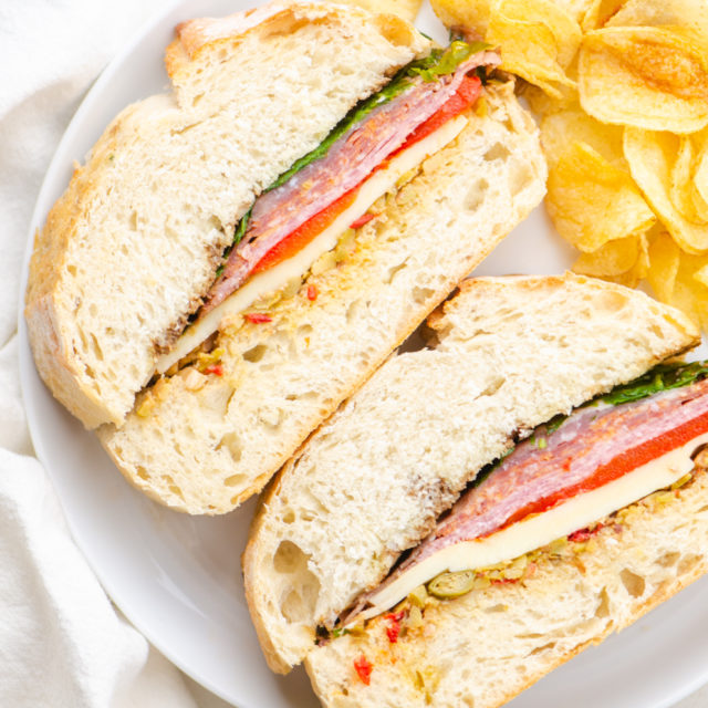 Italian Pressed Sandwiches Mufaletta Recipe Life's Ambrosia