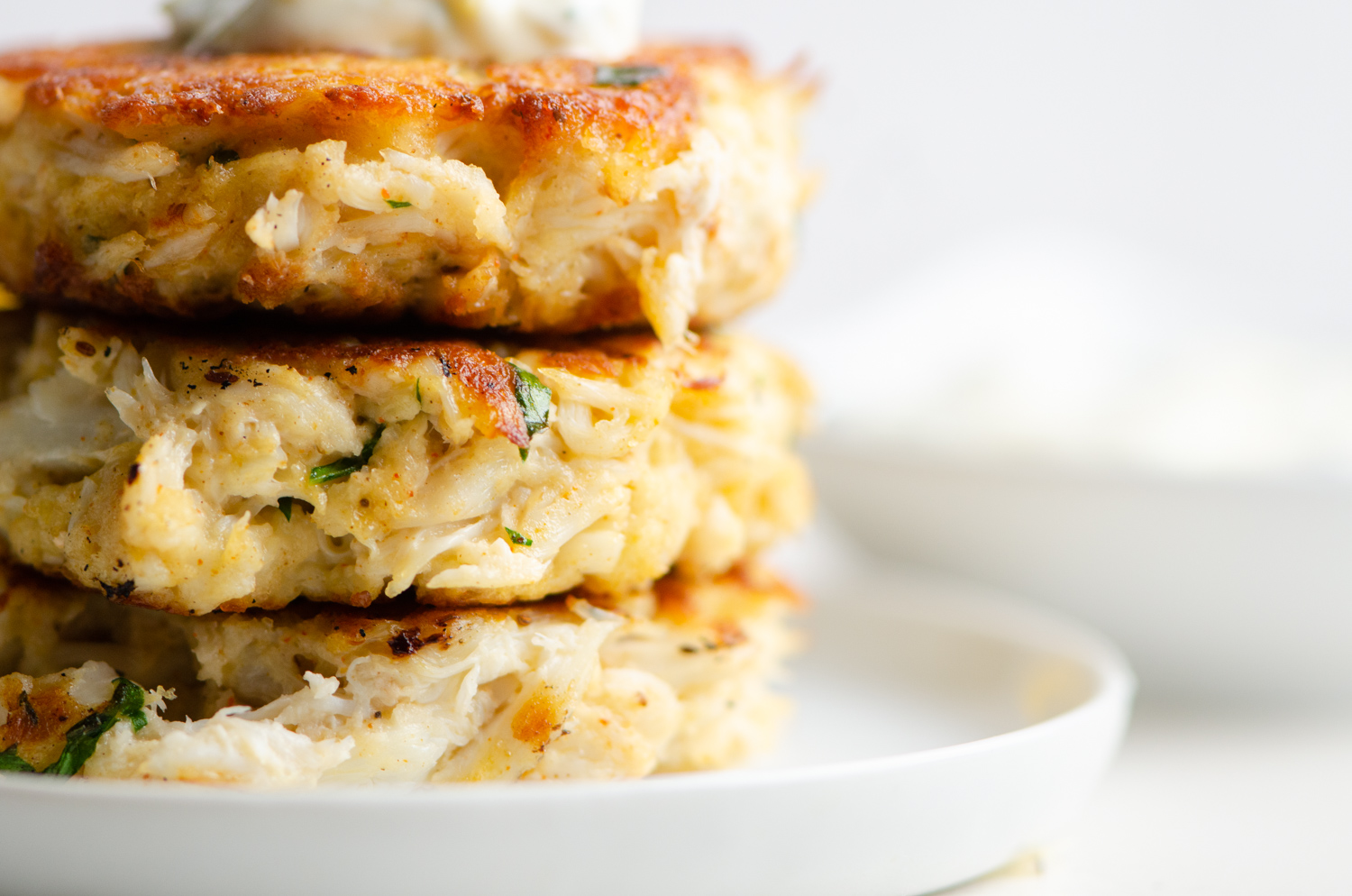 Maryland Crab Cakes with Little Filler | Life's Ambrosia