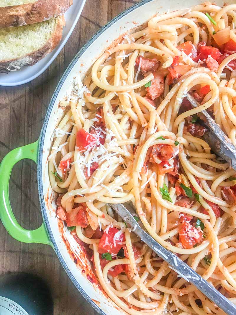 Pasta Amatriciana Life's Ambrosia