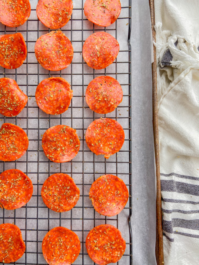 Pepperoni Chips Recipe Air Fryer or Oven Life's Ambrosia