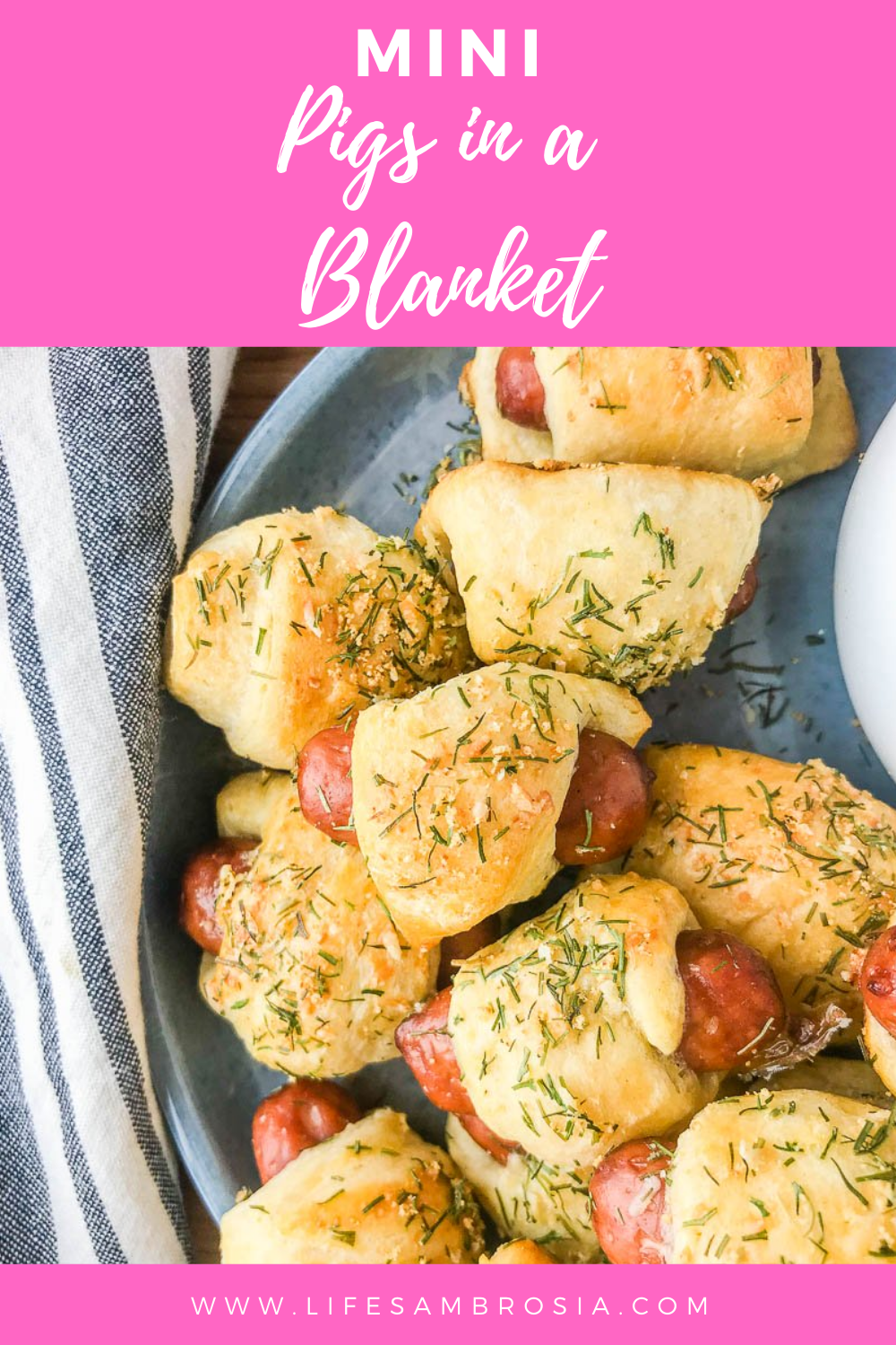 Mini Pigs In A Blanket Recipe Easy Party Appetizer Life's Ambrosia