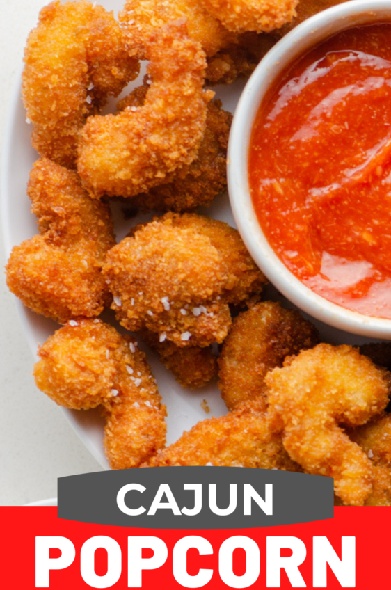 Cajun Popcorn Shrimp Recipe {with Video!} | Life's Ambrosia