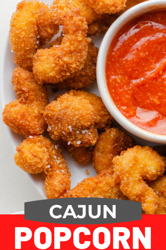 Cajun Popcorn Shrimp Recipe {with Video!}