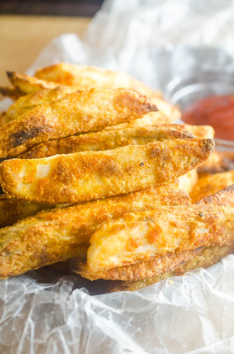 Crispy Jojo Potatoes are seasoned and baked to perfection!