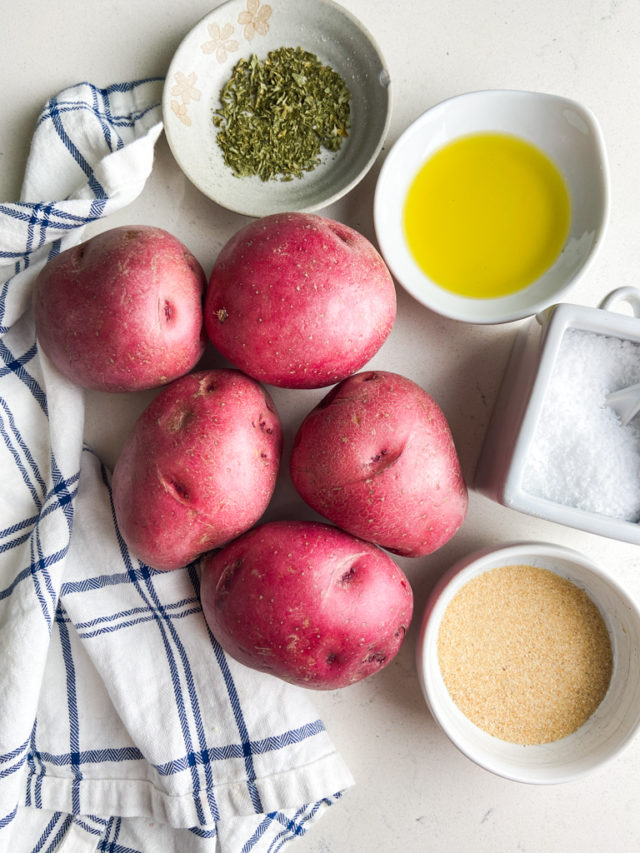 Roasted Red Potatoes | How to Bake Red Potatoes | Life's Ambrosia