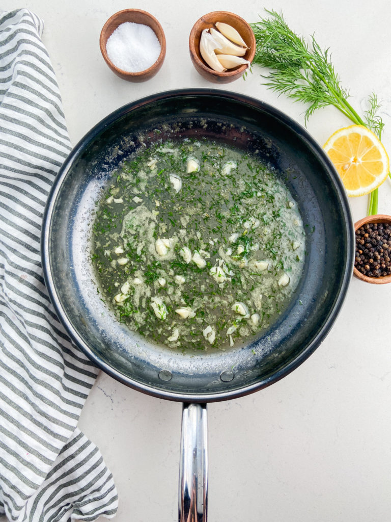 Salmon with White Wine Dill Sauce Life's Ambrosia