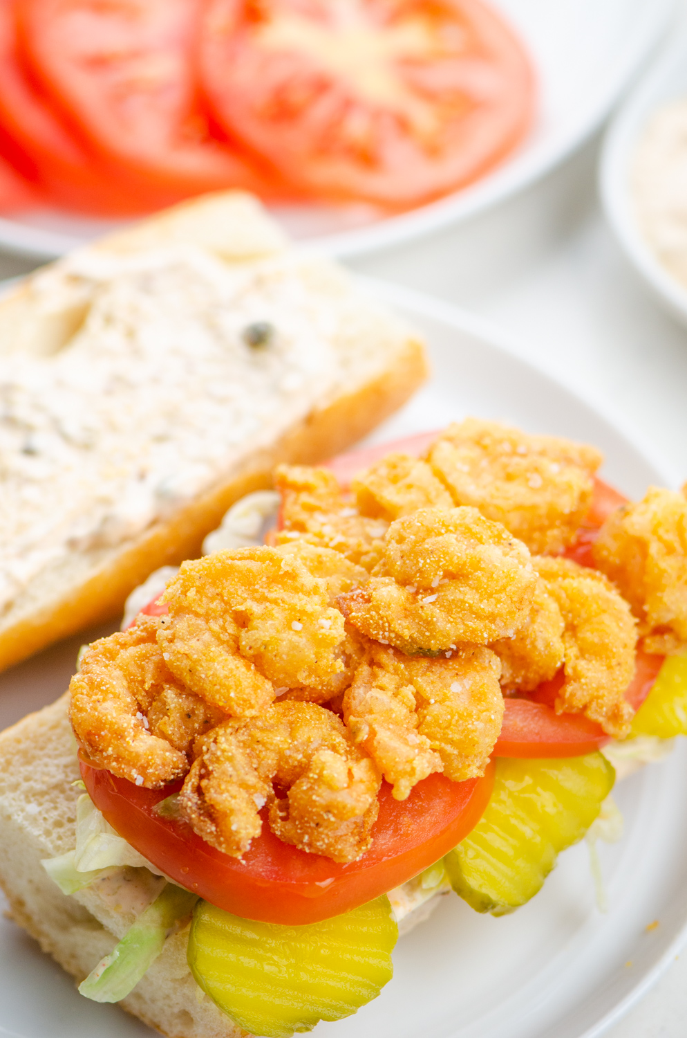 Shrimp Po' Boy Sandwich Recipe Life's Ambrosia