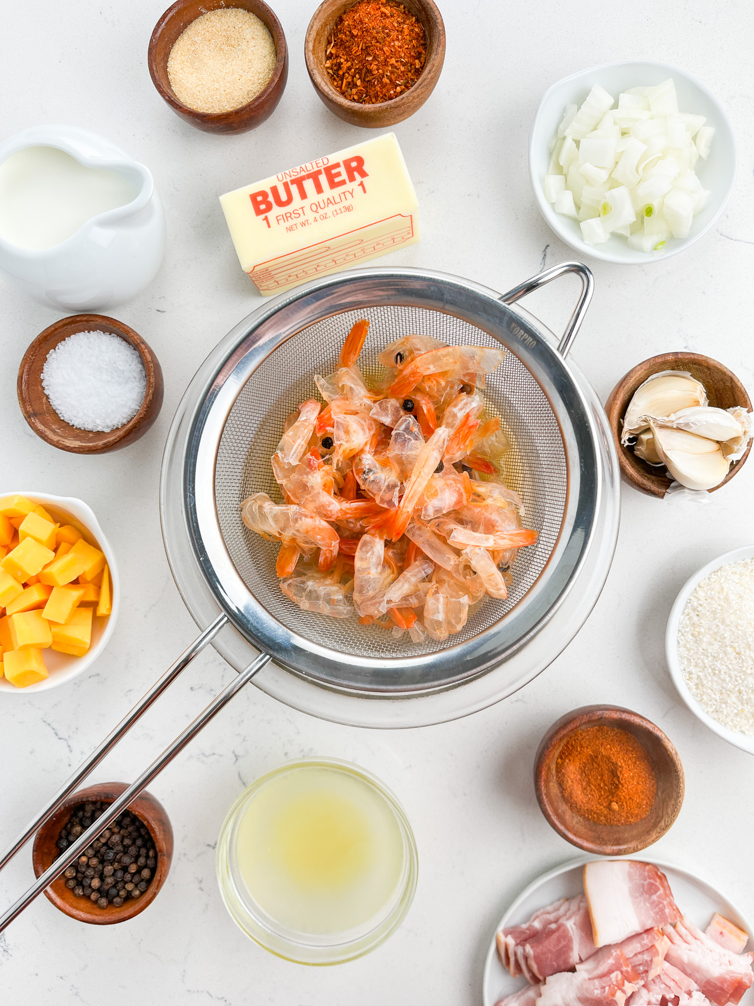 Shrimp and Grits Recipe | Life's Ambrosia
