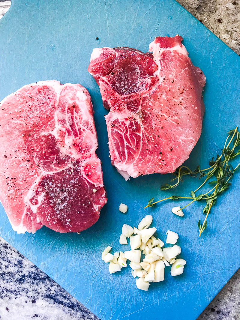 Thick Cut Bone in Pork Chops for Sous Vide