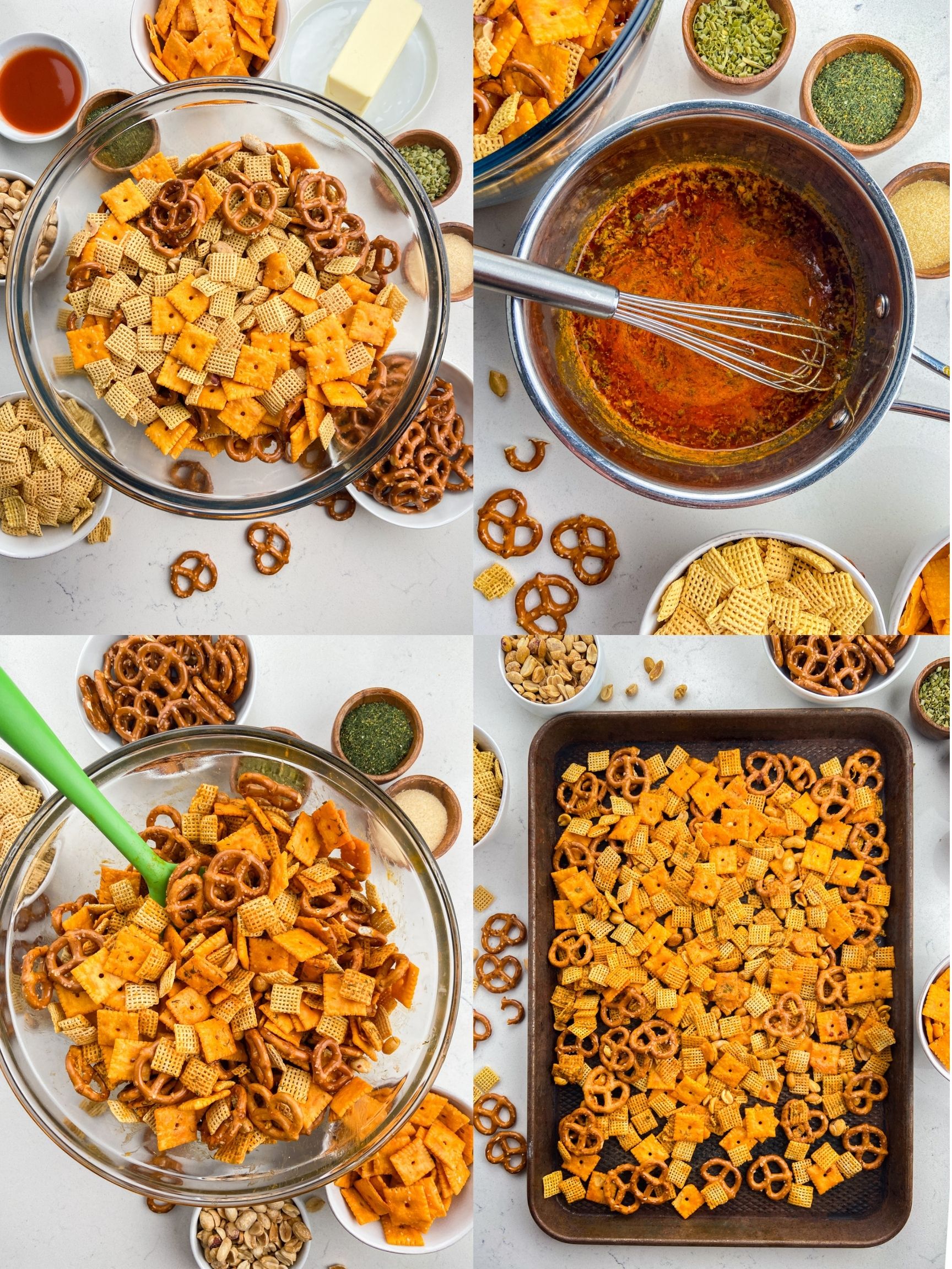 Spicy Buffalo Chex Mix Recipe Life's Ambrosia