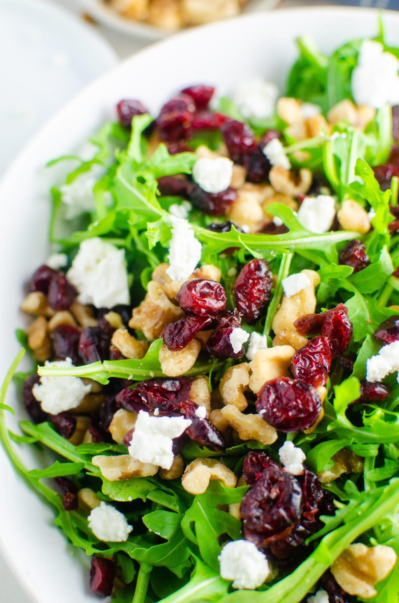 Spinach Cranberry Salad | Thanksgiving Salad | Life's Ambrosia