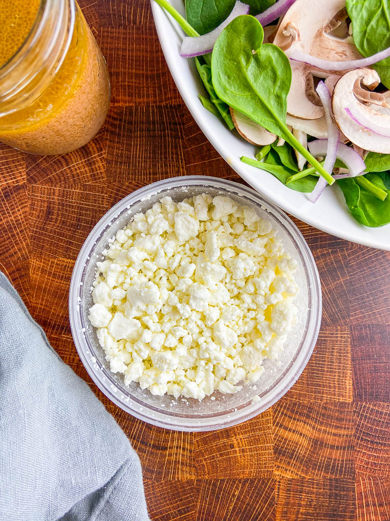 Spinach Salad with Dijon Vinaigrette Dressing Dressing Life's Ambrosia