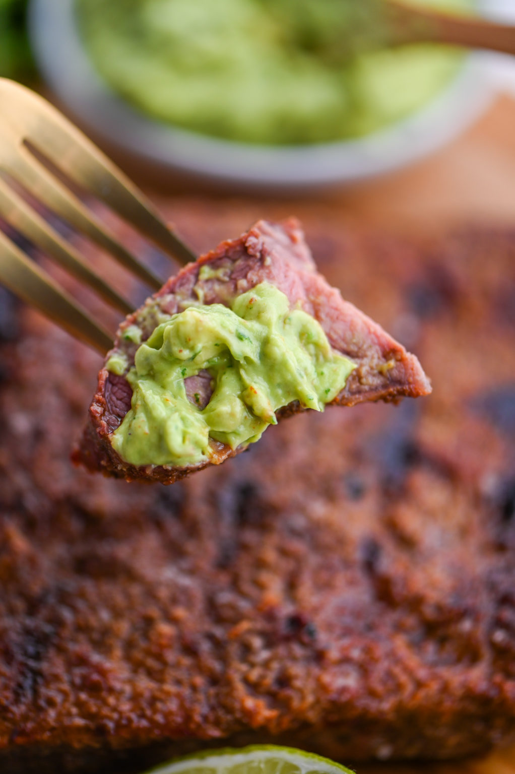 Grilled Steak with Avocado Sauce Recipe Life's Ambrosia