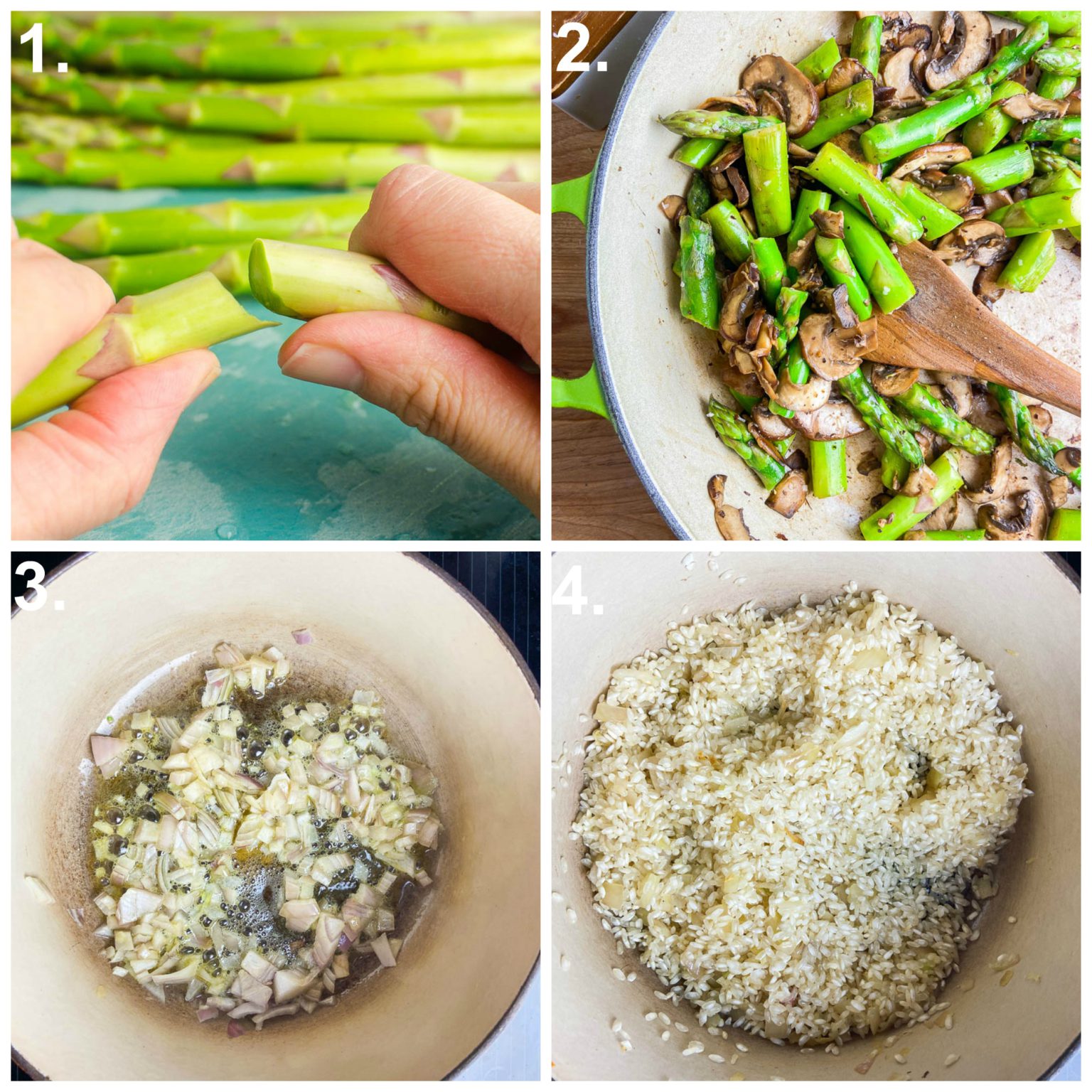 Asparagus and Mushroom Risotto Life's Ambrosia