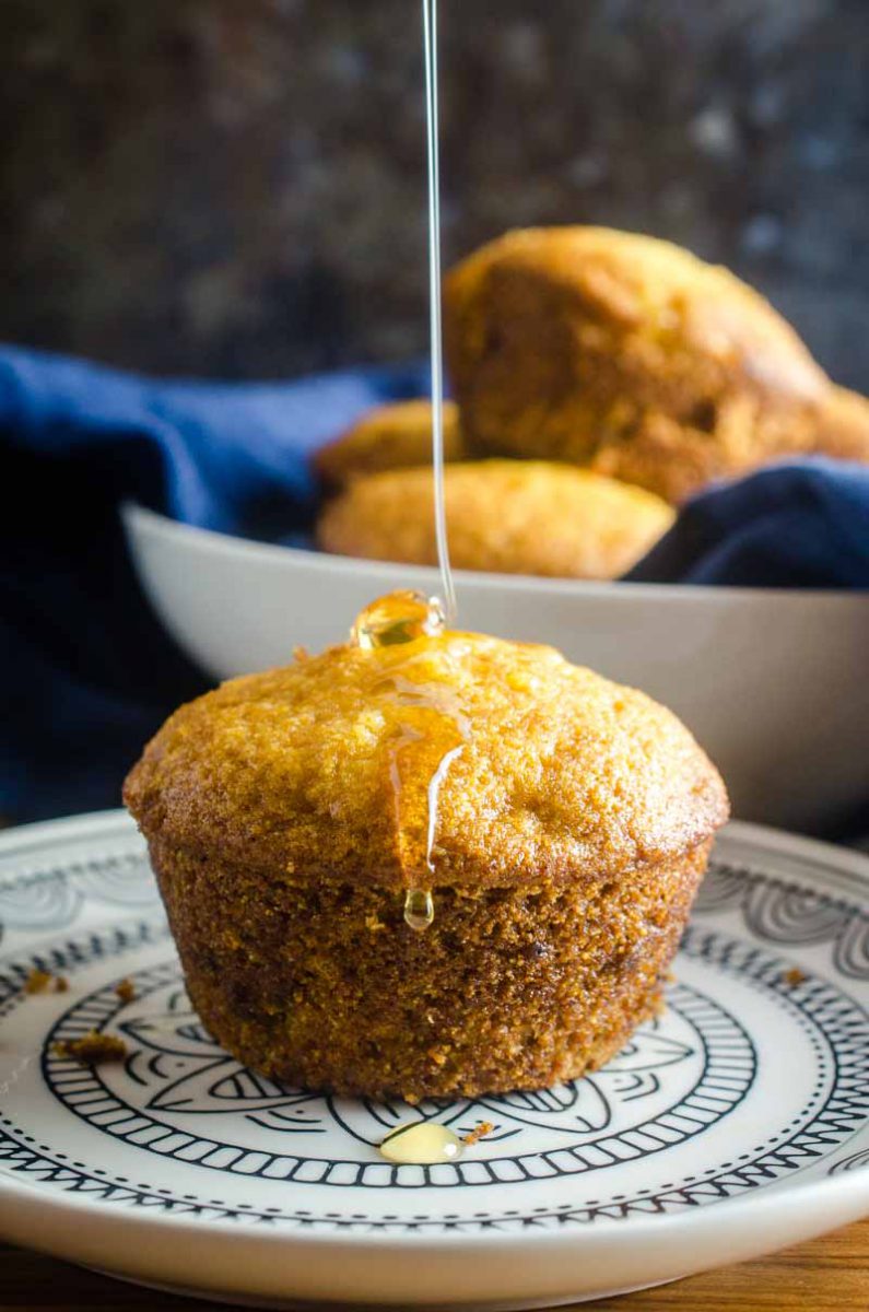 Sweet Cornbread Muffins are tender, moist and have a hint of sweetness. They are a classic for a reason! Serve them with your favorite soup, chili or as a side dish for your holiday meal. 