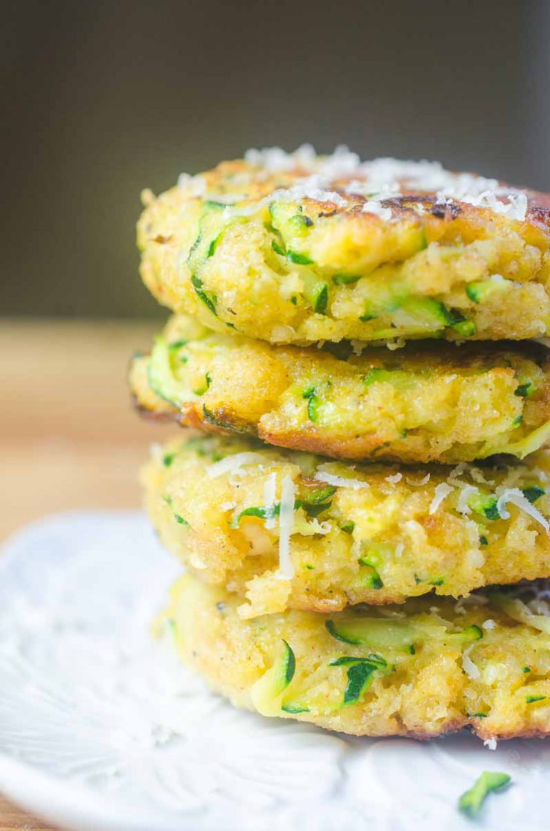 Zucchini Fritters perfect for garden zucchini! 