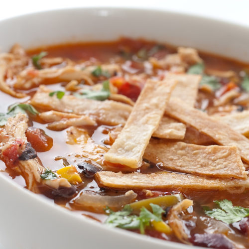 Chicken Tortilla Soup - Life's Ambrosia