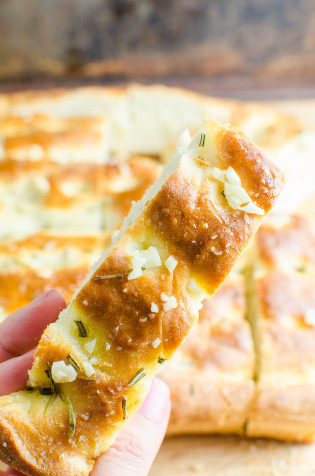 Easy Garlic Focaccia Bread Recipe Life's Ambrosia