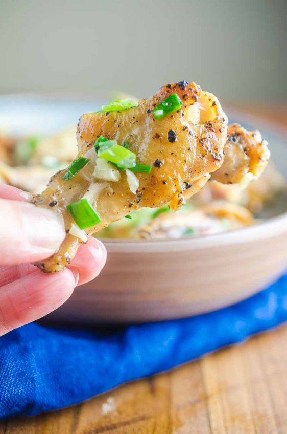 Baked Salt and Pepper Chicken Wings Life's Ambrosia