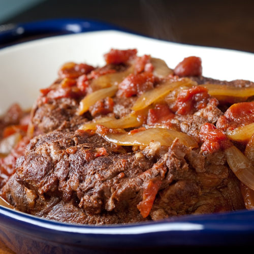 Spiced Slow Cooker Pot Roast with Tomatoes Life's Ambrosia