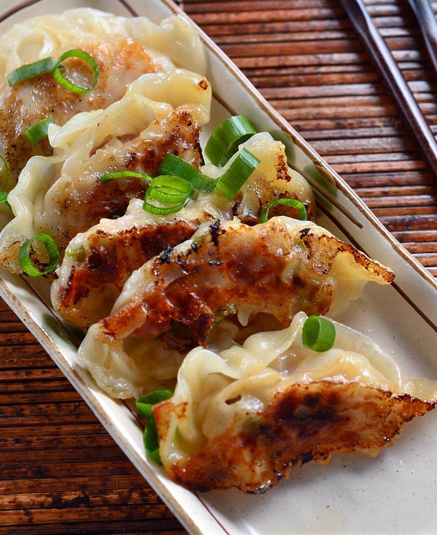 Chicken potstickers, whether they are pan fried potstickers or deep fried, are the most delicious Asian appetizer. Trust me, this simple chicken potstickers recipe will become your favorite!