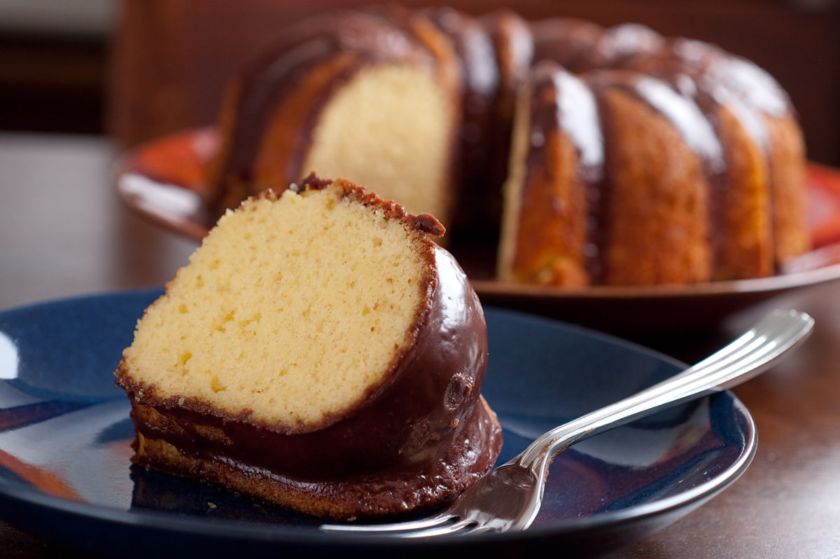 Grandma’s Chocolate Glaze for Yellow Cake